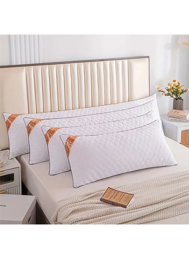 Grey Body Pillow 18 9x59 06 Inch Hypoallergenic All Season Neck Support Machine Washable - Image 4